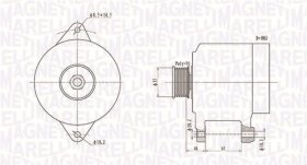 Генератор Magneti Marelli 063731306010