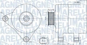Генератор Magneti Marelli 063732011010