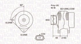 Генератор Magneti Marelli 063731974010