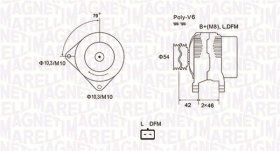 Генератор Magneti Marelli 063731850010