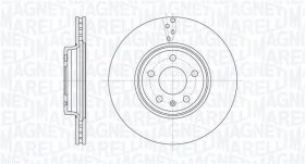 Тормозной диск Magneti Marelli 361302040580