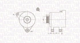 Генератор Magneti Marelli 063731789010