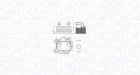 Масляный радиатор двигателя Magneti Marelli 350300002000