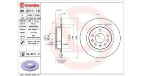 Тормозной диск Magneti Marelli 360406040000