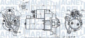 Стартер Magneti Marelli 063720581010