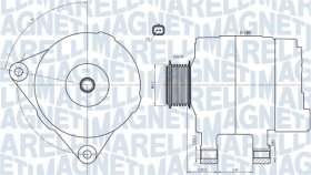 Генератор Magneti Marelli 063732033010