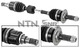 DK77022 SNR Піввісь для Suzuki SX4