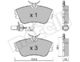 22-0164-1 Metelli Гальмівні колодки на Volkswagen Transporter