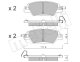 2211580 Metelli Гальмівні колодки на Mazda CX-5