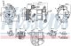 891186 Nissens Компрессор кондиционера для Jeep Compass