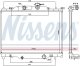 606110 Nissens Радиатор охлаждения двигателя для Mazda 2