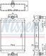 606270 Nissens Радиатор охлаждения двигателя