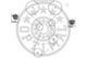 SK-1076 Optimal Комплект ремня ГРМ