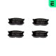 bp09411 Optimal Тормозные колодки для Mazda 323