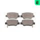bp12414 Optimal Тормозные колодки для Toyota Avensis