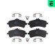 bp12986 Optimal Тормозные колодки для Mercedes S-Class