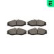 bp09901 Optimal Тормозные колодки
