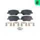 bp12826 Optimal Тормозные колодки для Fiat Tipo