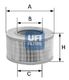 30.871.00 UFI Воздушный фильтр