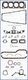 50017900 Ajusa Комплект прокладок повний для Ford Sierra