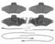 64 91 6413 SWAG Тормозные колодки для Citroen Xantia