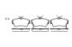 2753.02 Roadhouse Тормозные колодки для Chrysler PT Cruiser