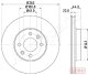 di0709c Japanparts Гальмівний диск