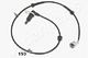 ABS-153 Japanparts Датчик ABS для Nissan Almera
