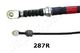 BC-287R Japanparts Трос ручного гальма для Toyota MR 2