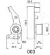 BE-003 Japanparts Натягувач ременя ГРМ