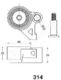 BE-314 Japanparts Натяжитель ремня ГРМ