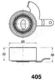 BE-405 Japanparts Натяжитель ремня ГРМ