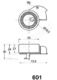 BE-601 Japanparts Натягувач ременя ГРМ