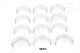 CB1436A Japanparts Шатунні вкладки для Toyota Land Cruiser