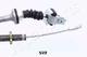 gc522 Japanparts Трос зчеплення для Mitsubishi Colt