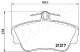 pa0326af Japanparts Гальмівні колодки
