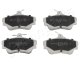 pa0326af Japanparts Гальмівні колодки