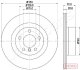 dp012c Japanparts Гальмівний диск для Chery M11