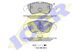 181862-203 Icer Тормозные колодки для Ford Focus