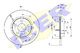 78BD4683-2 Icer Тормозной диск