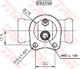BWB116 TRW Колесный тормозной цилиндр