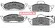 JQ1012800 Kamoka Гальмівні колодки на Mercedes M-Class