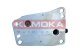 7730102 Kamoka Масляный радиатор двигателя