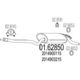 01.62850 MTS Глушник вихлопних газів кінцевий на Mercedes 190