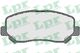 05P1748 LPR Гальмівні колодки на Mazda CX-5