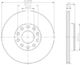 8DD 355 109-621 Behr Hella Тормозной диск