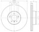 8DD 355 115-611 Behr Hella Гальмівний диск на Land Rover Range Rover