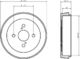 8DT 355 300-791 Behr Hella Гальмівний барабан