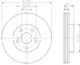 8DD 355 104-891 Behr Hella Гальмівний диск