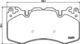 8DB 355 016-151 Behr Hella Гальмівні колодки